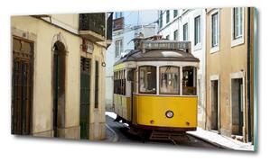 Üvegkép falra Tram lisszabon