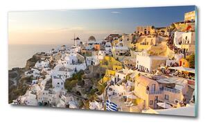 Üvegkép falra Santorini görögország