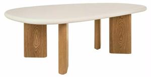 Alpen Dohányzóasztal MDF Mikrocement Écru Tölgy