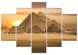 Festészet - piramisok (150x105cm)