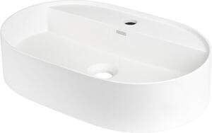 Deante Silia, gránit munkalap mosogató 550x350x125mm, fehér matt, DEA-CQS_AU6B