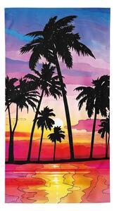 Gyorsan száradó XXL strandfürdőlepedő SERIVA színes 150 x 210 cm, 100% mikroszál