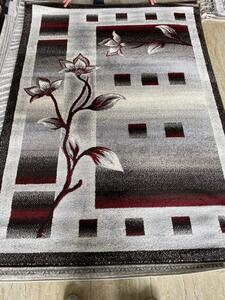 Modern nappali szőnyeg virágmintával Szélesség: 80 cm | Hossz: 150 cm
