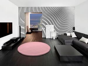 Fox Liso rózsaszín szőnyeg, ø 120 cm - Universal