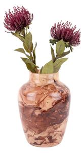 Barna üveg váza Blended – PT LIVING
