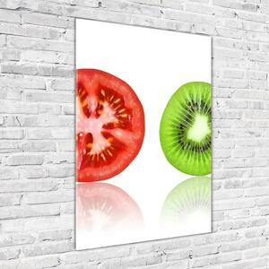 Üvegfotó Gyümölcsök és zöldségek