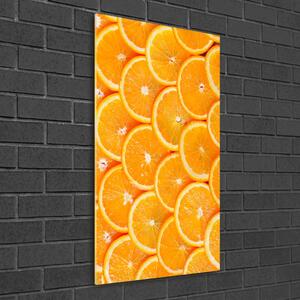 Üvegfotó Narancs szeletek
