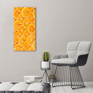 Üvegfotó Narancs szeletek