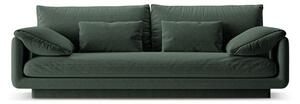 Sötétzöld kanapé 220 cm Torino – Micadoni Home