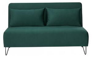 SI ALEXA Velvet kanapéágy - zöld