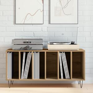 VidaXL Rekeszszekrény Régi Fa 100x38x48 cm Mérnöki Fa