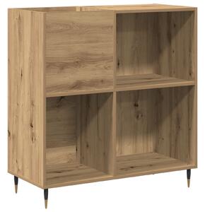VidaXL Rekeszes Szekrény Régi Fa 84,5x38x89 cm Műanyag Fa