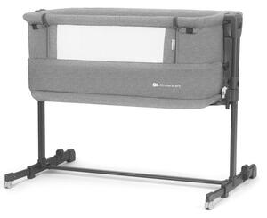 Kinderkraft Neste Grow Co-Sleeper kiságy, sötétszürke