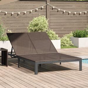 VidaXL Barna Fém váza 200 x 109 x 28 cm Állítható kartámasz