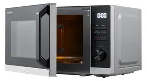 Sharp RCG251TS Mikrohullámú sütő, 25L, 900W, Gyerekzár, Szürke