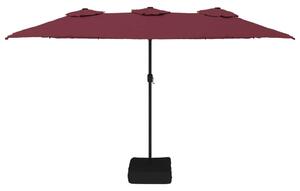 VidaXL Dupla Tetős Napernyő - LED - 449x245 cm