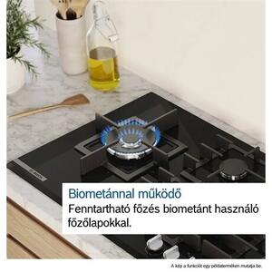 Bosch Serie 6 PPH6A6I10 főzőlap Fekete Beépített 60 cm Gáz 4 zóna