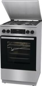 Gorenje GKS5C71XF Kombinált tűzhely, 70L, 4 főzőzóna, AquaClean, A energiaosztály