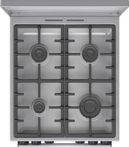 Gorenje GKS5C71XF Kombinált tűzhely, 70L, 4 főzőzóna, AquaClean, A energiaosztály