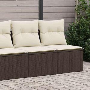 VidaXL Polyrattan Kerti Ülőgarnitúra - 4 részes - Barna