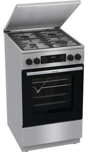 Gorenje GKS5C71XF Kombinált tűzhely, 70L, 4 főzőzóna, AquaClean, A energiaosztály