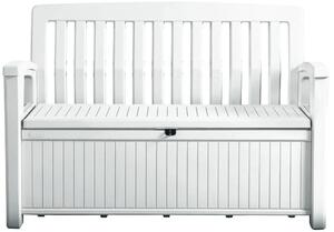 Keter Patio Bench kerti pad, fehér