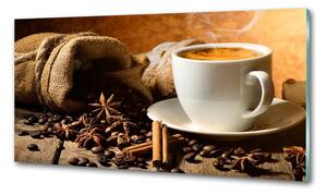 Konyhai hátfalpanel Kávé és fűszerek