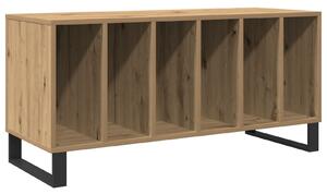 VidaXL Hanglemez szekrény polcokkal Régi fa 100 x 38 x 48 cm Faanyag