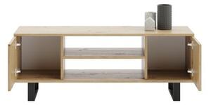 Focus RTV szekrény 135 cm, loft tölgy kézműves