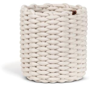 Textil tárolókosár ø 25x25 cm Peach Skin Round M – Bigso