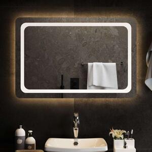 VidaXL LED-es fürdőszobatükör 90x60 cm