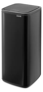 Matt fekete acél érintésre nyíló szemetes 30 l Bo Touch – Brabantia