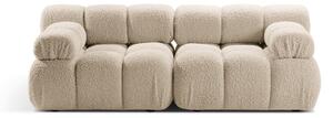 Bézs buklé moduláris kanapé 188 cm Bellis – Micadoni Home