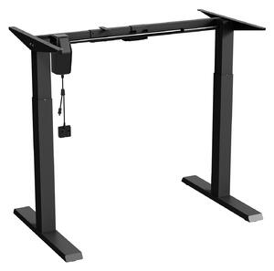 Elektromos állítható asztalváz 73–123 cm, 70 kg teherbírás, fekete ER-403B