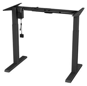 Elektromos állítható asztalváz 73–123 cm, 70 kg teherbírás, fekete ER-403B