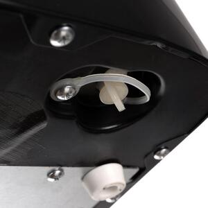 Ruhhy Jégkészítő gép 120W - 2 méretű kocka, 12kg/nap- Fekete