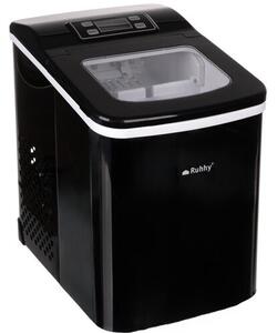 Ruhhy Jégkészítő gép 120W - 2 méretű kocka, 12kg/nap- Fekete