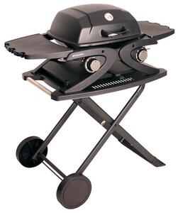 Riwall RGG 20 Compact SET gázüzemű mobil grillsütő 4,2 kW, 2 gázégővel + asztal