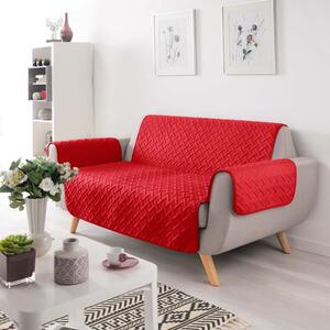 Piros háromszemélyes kanapé védőhuzat Lounge – douceur d'intérieur