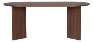 Étkezőasztal diófa dekorral 89,5x180 cm Sablin – Kalune Design