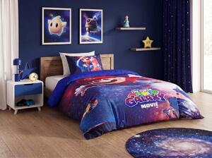 3D Pamut ágyneműhuzat MARIO GALAXY színes, 100% pamut Ágyneműhuzat mérete: 70 x 80 cm | 140 x 200 cm
