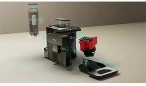 Siemens TP511R09 fekete automata kávéfőző