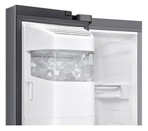Samsung RS70F64KETEO Side-by-Side hűtőszekrény AI Energia üzemmóddal 640 L, matt metál