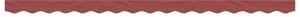 VidaXL burgundi vörös csíkos pótszövet napellenzőszegélyhez 4 m