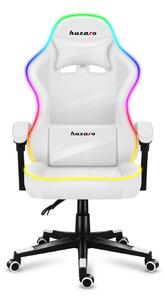 Játék szék Fusion 4.4 (fehér + többszínű) (LED világítással). 1087473