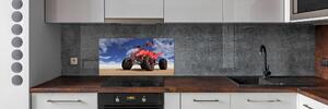 Hátfal panel konyhai Quad a sivatagban