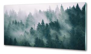 Konyhapanel Köd az erdőben