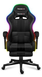 Játék szék Fusion 4.7 (fekete + többszínű) (LED világítással). 1087479