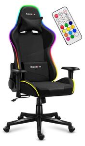 Játék szék Fusion 6.3 (fekete + többszínű) (LED világítással). 1087489