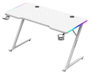 PC asztal Hyperion 2.5 (fehér + többszínű) (LED világítással). 1087504